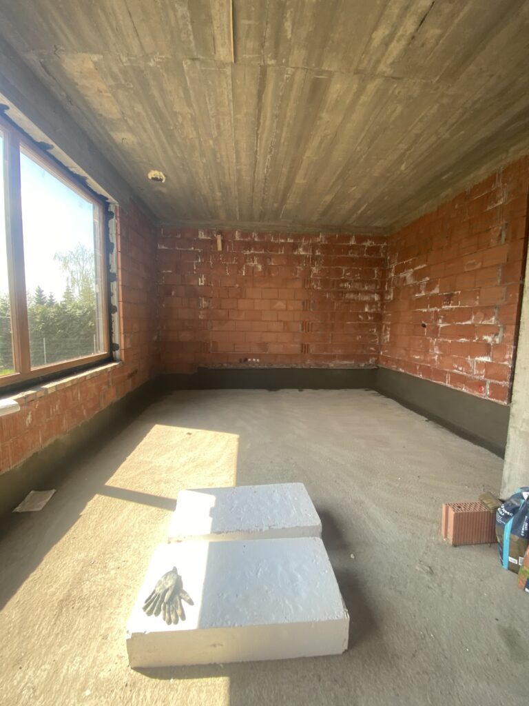 hydroizolacja powłokowa szlamem dom jednorodzinny Wróblowicka Kraków